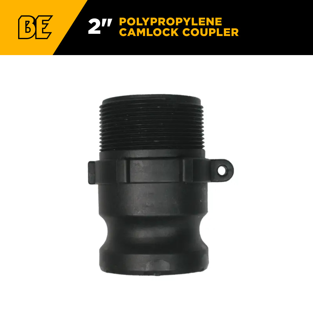 2" Type F Polypropylene Camlock