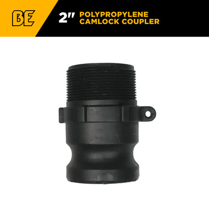 2" Type F Polypropylene Camlock