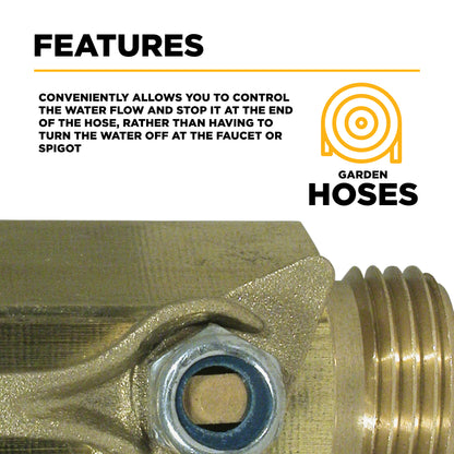 Garden Hose Shutoff Valve
