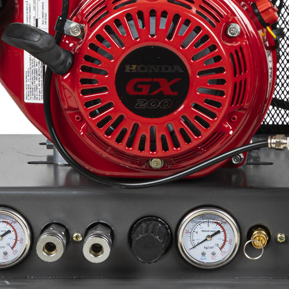 13.8 CFM @ 90 PSI Gas Air Compressor with Honda GX200 Engine - AC658HB