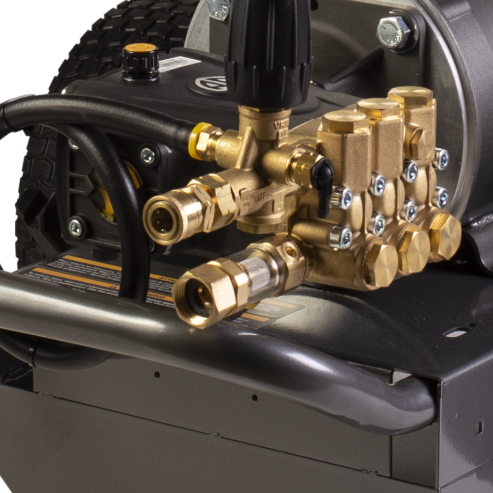 2,000 PSI 3.5 GPM 5.0 HP Electric Pressure Washer with Baldor Motor and AR Triplex Pump - B205E34A