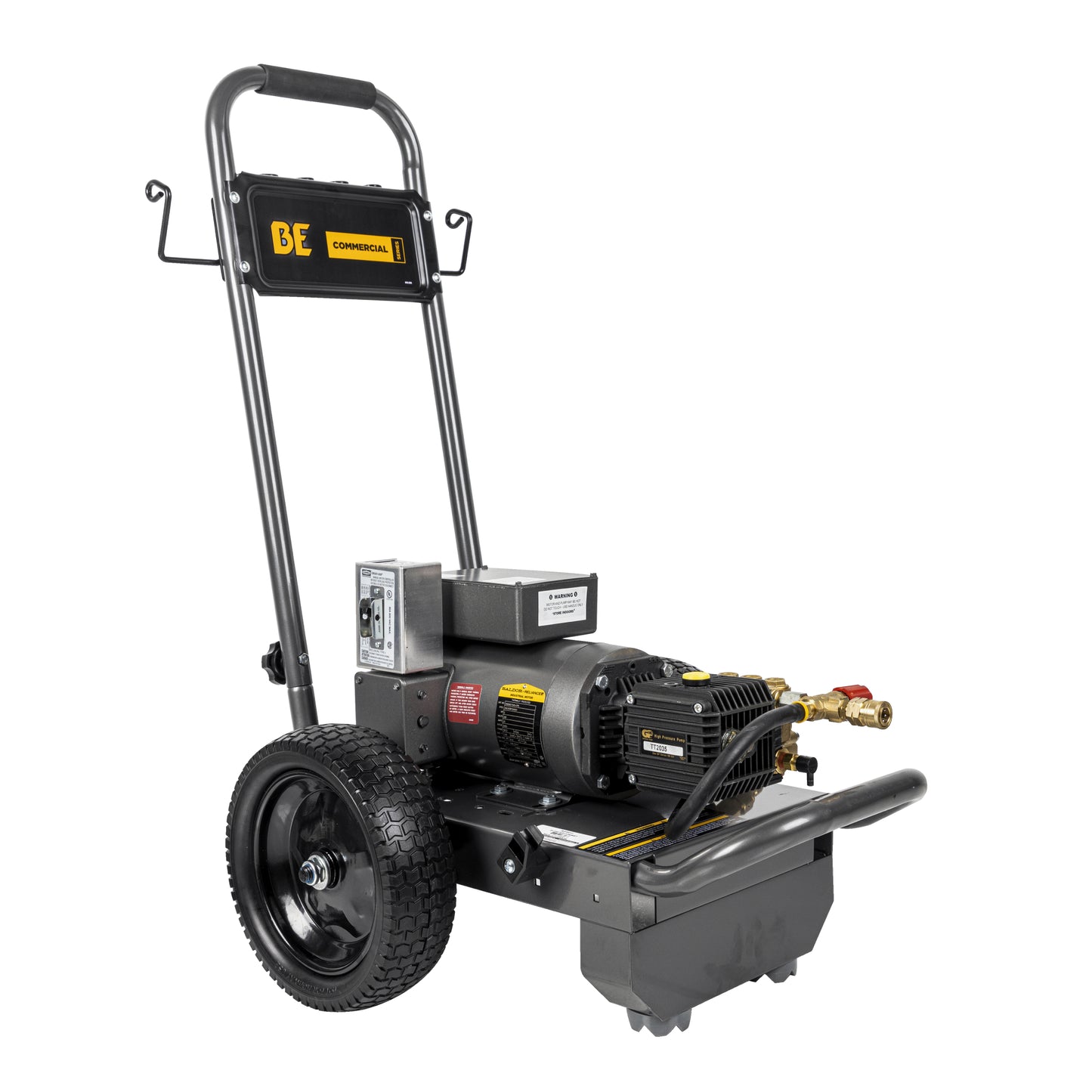 2,000 PSI - 3.5 GPM Electric Pressure Washer with Baldor Motor and General Triplex Pump