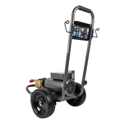 2,000 PSI - 3.5 GPM Electric Pressure Washer with Baldor Motor and General Triplex Pump