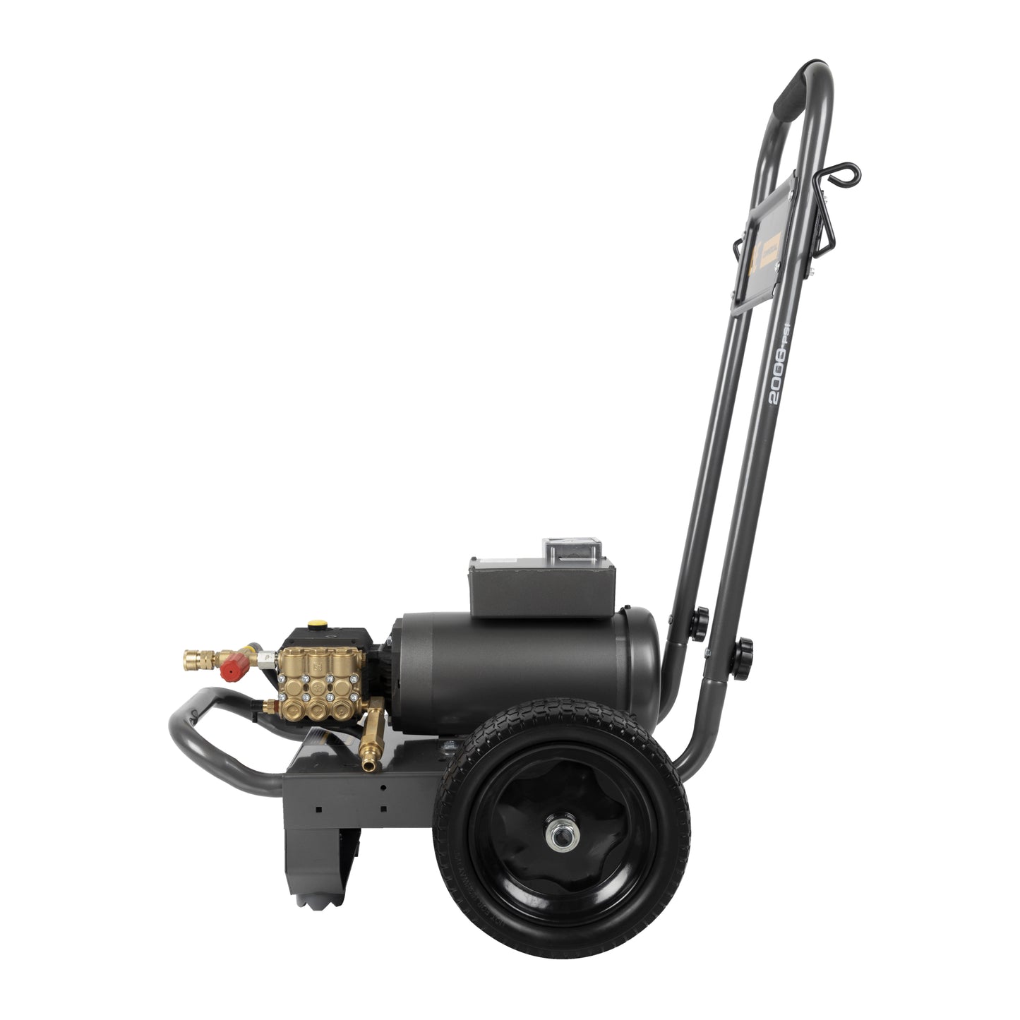 2,000 PSI 3.5 GPM 5.0 HP Electric Pressure Washer with Baldor Motor and General Triplex Pump - B205EG