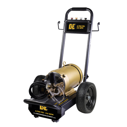 2,700 PSI 3.5 GPM 7.5 HP Electric Pressure Washer with Baldor Motor and AR Triplex Pump - B2775E3AHE