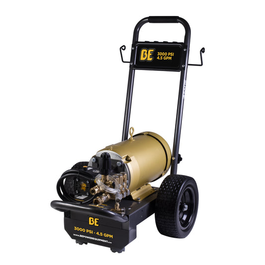 3,000 PSI 4.5 GPM 10 HP Electric Pressure Washer with Baldor Motor and AR Triplex Pump - B3010E34AHE
