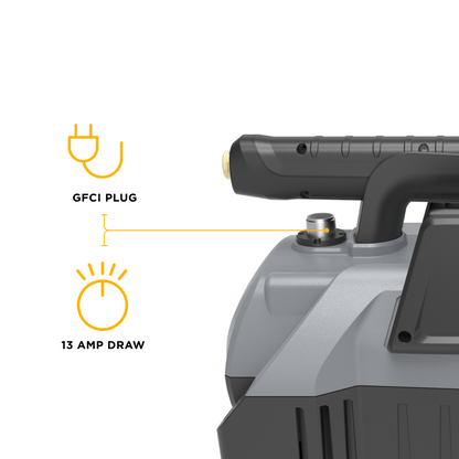 2,000 PSI 1.8 GPM Electric Pressure Washer