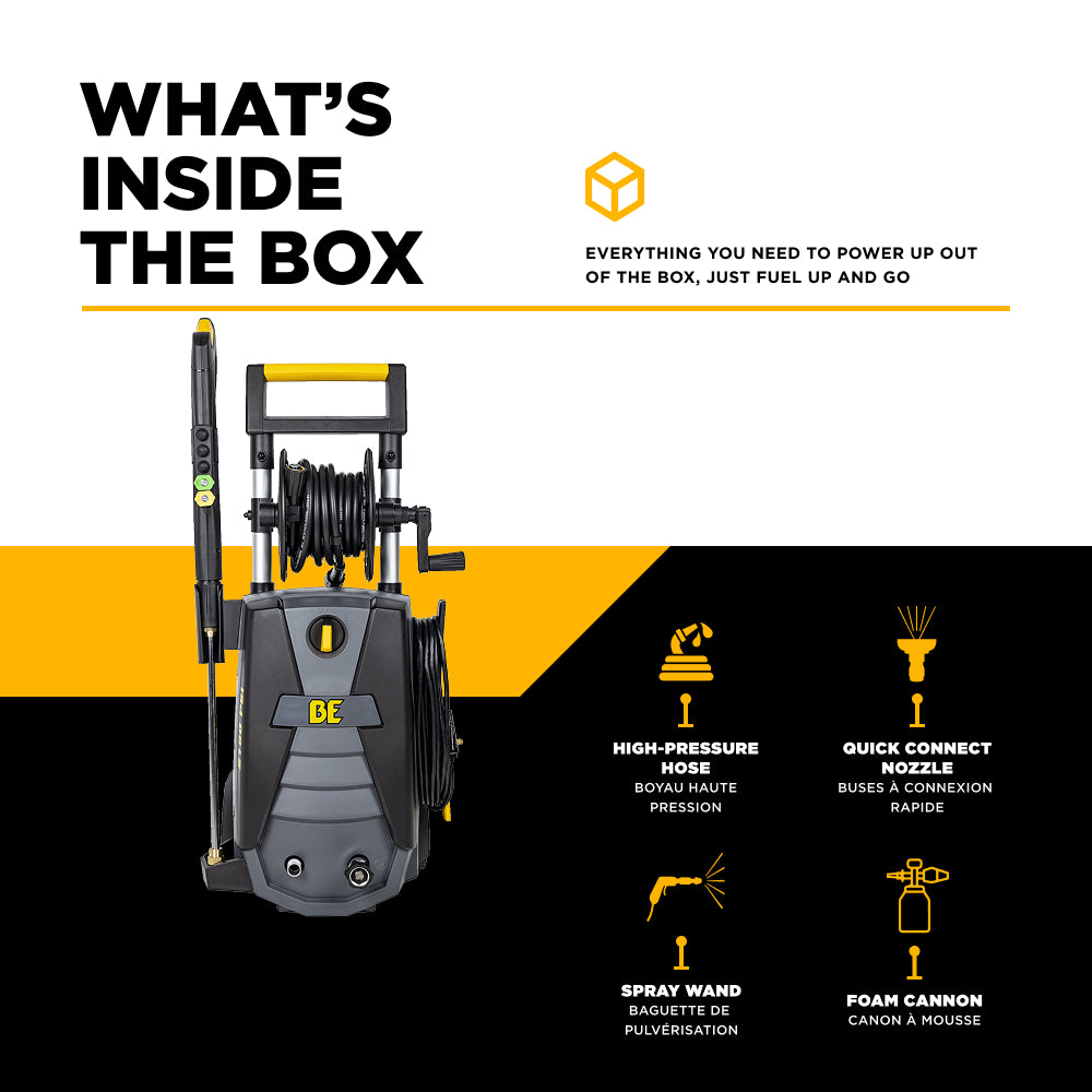 2,150 PSI 1.6 GPM Electric Pressure Washer with Powerease Motor and AR Axial Pump - P2115EN