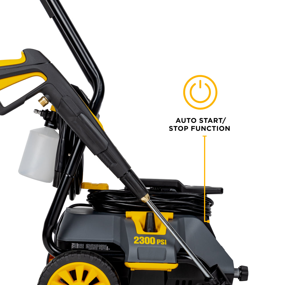 2,300 PSI 1.7 GPM Electric Pressure Washer with Powerease Motor and AR Axial Pump - P2314EN