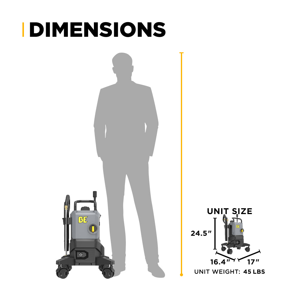 2,350 PSI 1.8 GPM Electric Pressure Washer - P2318EN