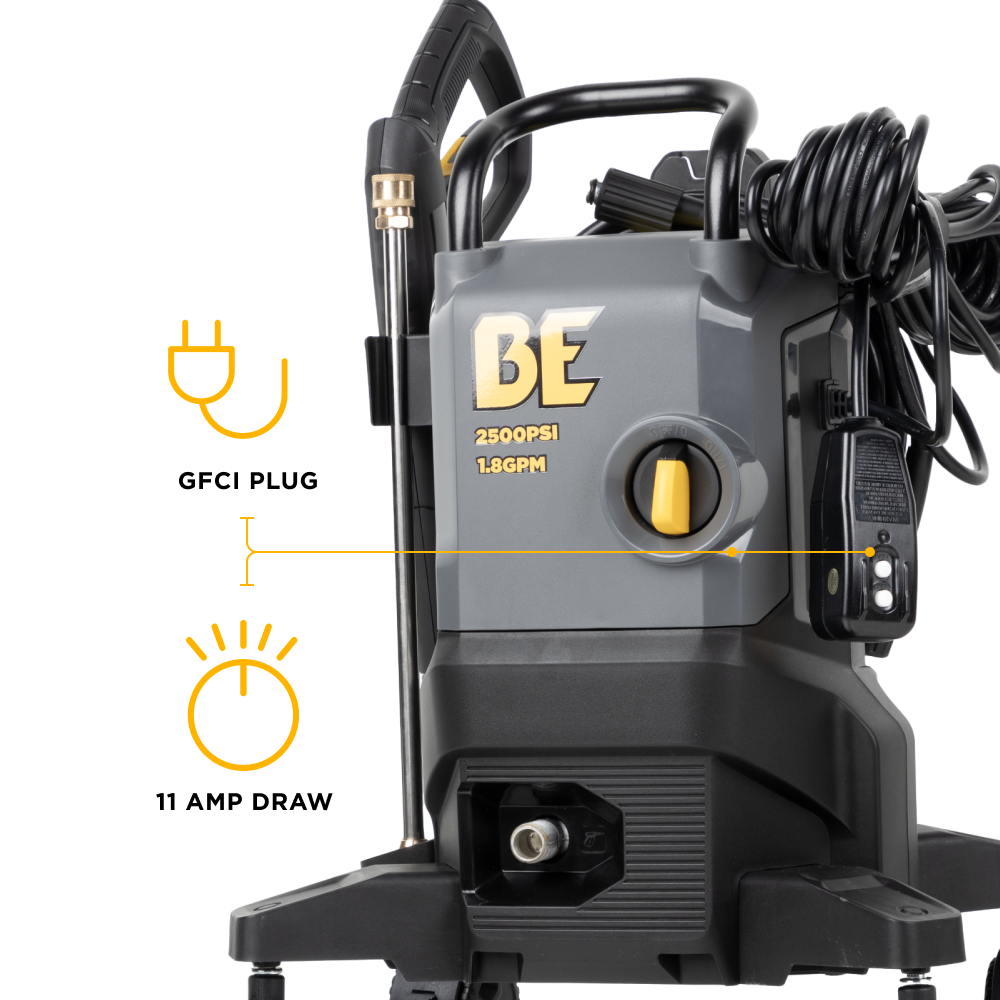 2,350 PSI 1.8 GPM Electric Pressure Washer