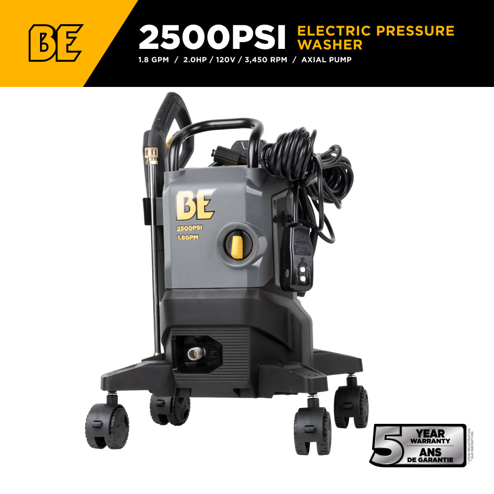 2,500 PSI 1.8 GPM Electric Pressure Washer - P2518EN