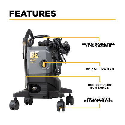 2,500 PSI 1.8 GPM Electric Pressure Washer - P2518EN