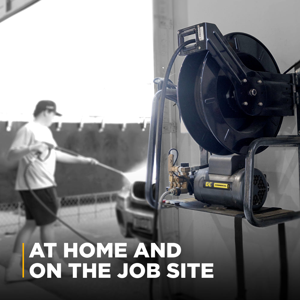 3,000 PSI 4.0 GPM 7.5 HP Electric Pressure Washer with Baldor Motor and AR Triplex Pump - X-2775FW1A
