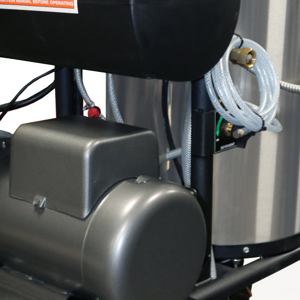 1,000 PSI 2.0 GPM Hot Water Electric Pressure Washer with Comet Triplex Pump - 1250