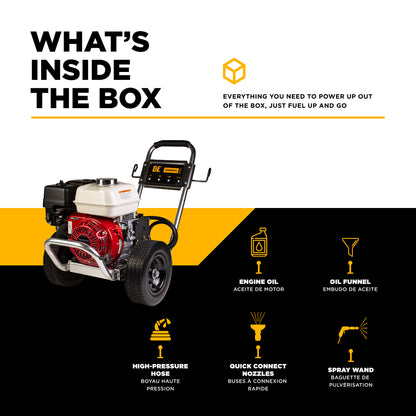 3,100 PSI 3.1 GPM Cold Water Gas Pressure Washer - B3165HAAS