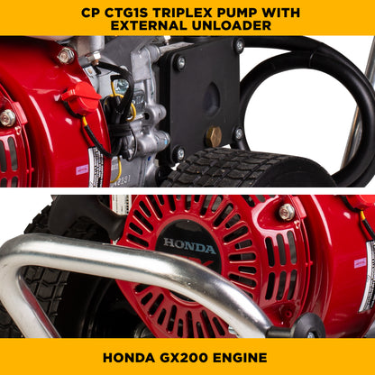 3,100 PSI 3.1 GPM Cold Water Gas Pressure Washer - B3165HAAS