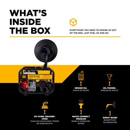 3,100 PSI 3.1 GPM Cold Water Gas Pressure Washer - B3165HRAS