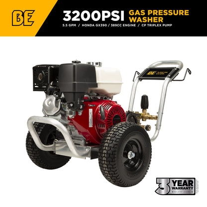 3,200 PSI 5.5 GPM Cold Water Gas Pressure Washer - B3213HABAS