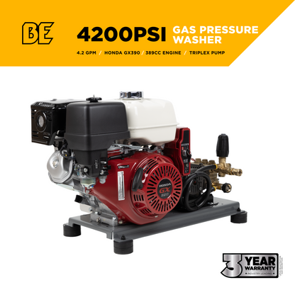 3,200 PSI 5.2 GPM Cold Water Gas Pressure Washer - B3213HETBCS