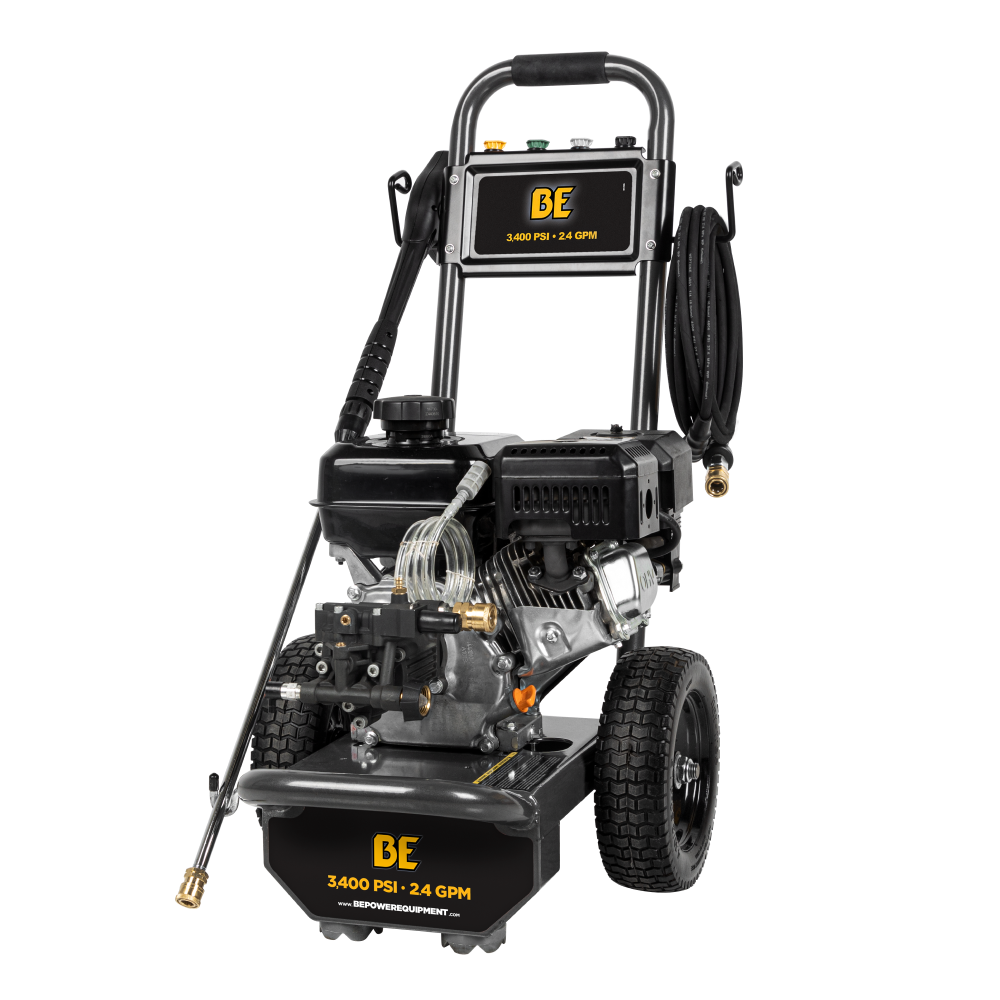 3400PSI 2.5GPM Cold Water Gas Pressure Washer - B3475PX