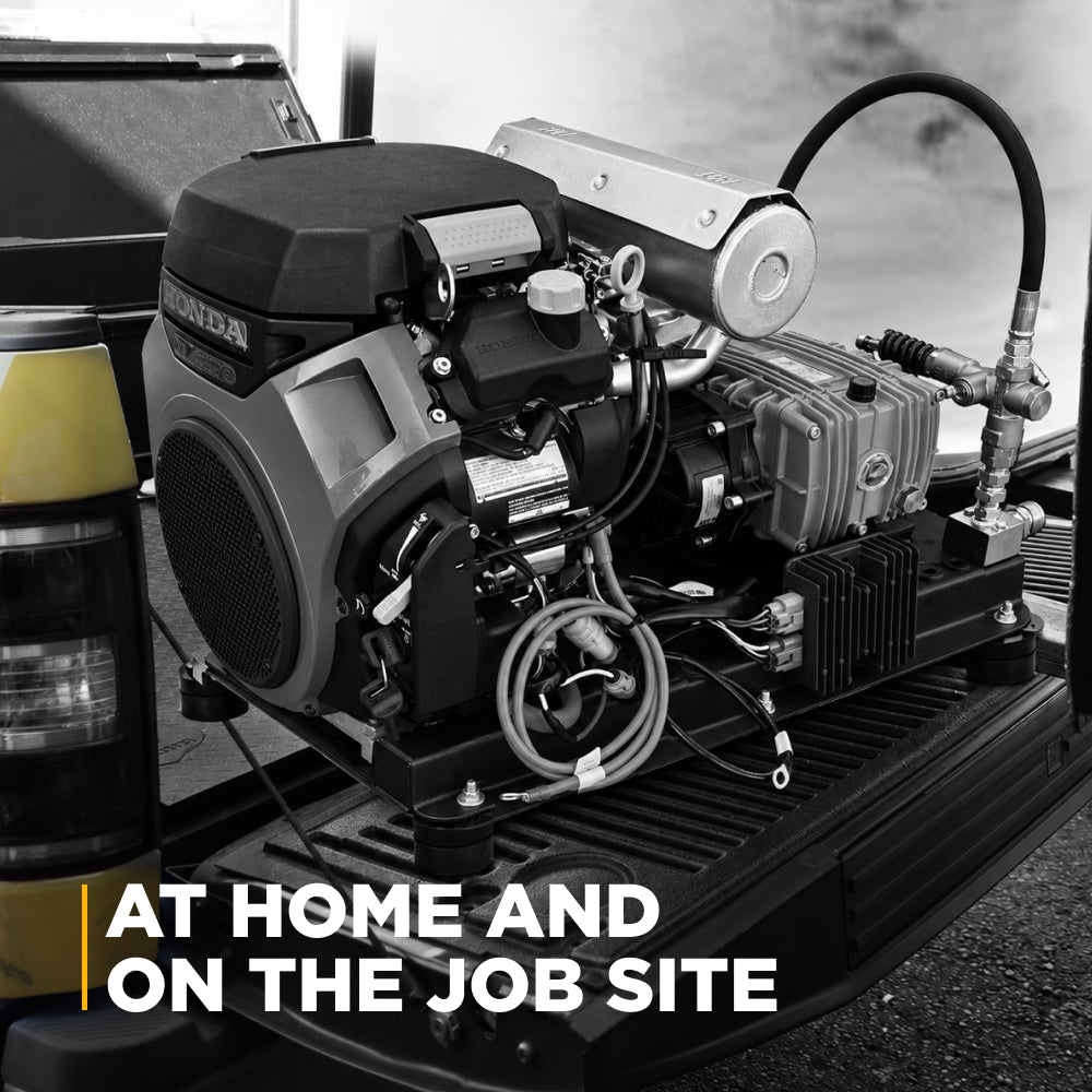 3,500 PSI 8.0 GPM Gas Powered Gear Driven Pressure Washer with a 688cc Honda GX690 engine and CP Pump