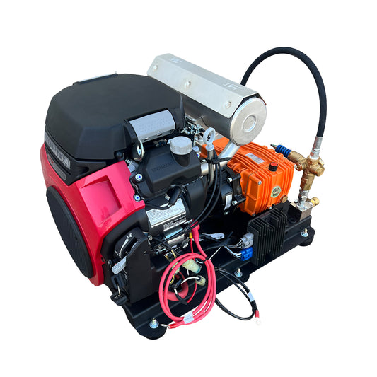 3,500 PSI 8.0 GPM Gas Powered Gear Driven Pressure Washer with a 688cc Honda GX690 engine and CP Pump
