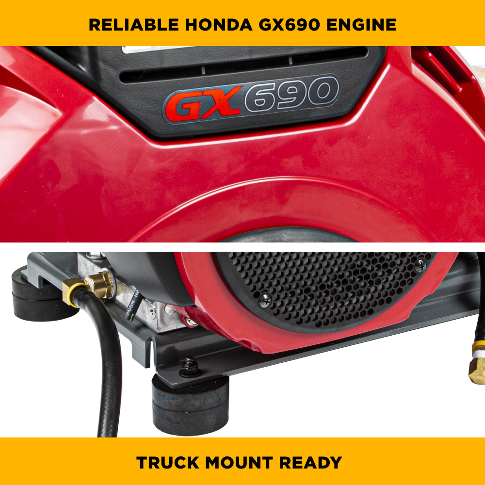 4,000 PSI 8.2 GPM Cold Water Gas Pressure Washer - B4024HETBGS