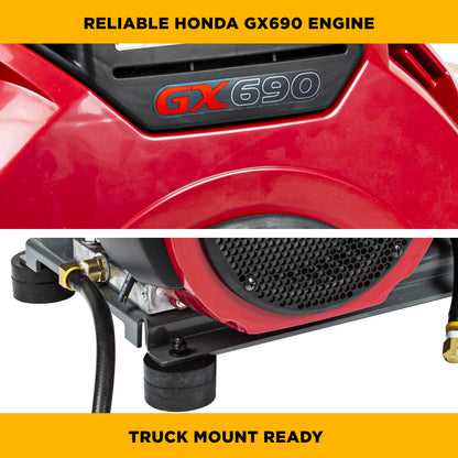 4,000 PSI 8.2 GPM Cold Water Gas Pressure Washer - B4024HETBGS