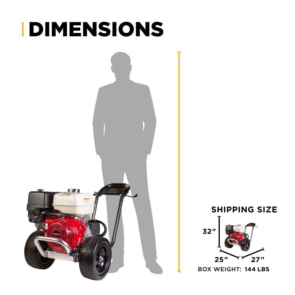 4,200 PSI 4.2 GPM Cold Water Gas Pressure Washer - B4213HAAS