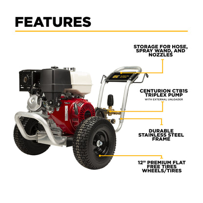 4,200 PSI 4.2 GPM Cold Water Gas Pressure Washer - B4213HABAS