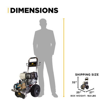 4,200 PSI 4.2 GPM Cold Water Gas Pressure Washer - B4213HSJS