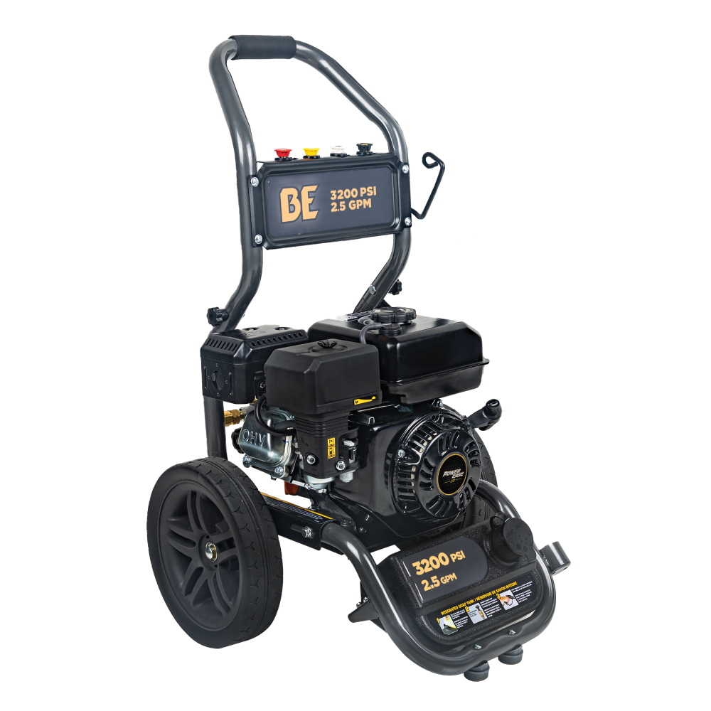 3200PSI 2.5GPM Cold Water Gas Pressure Washer - BE327PX