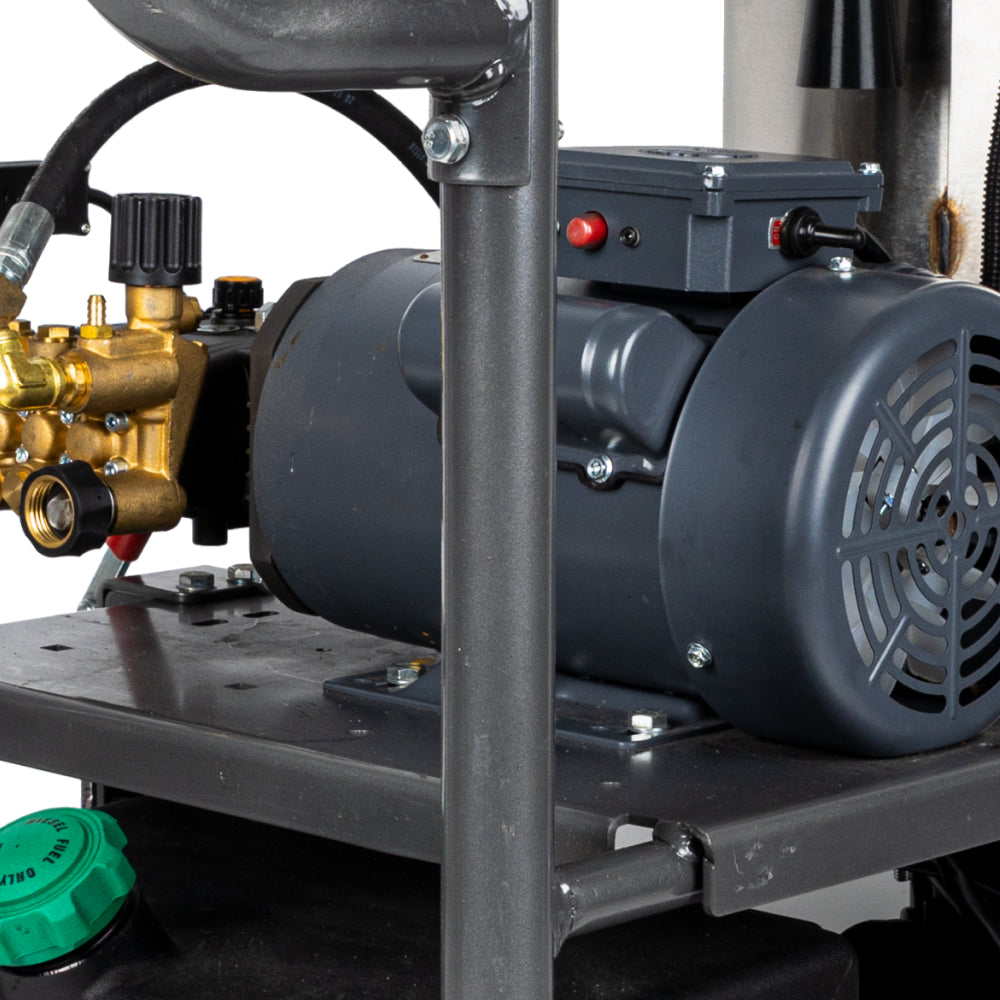 1,500 PSI 2.0 GPM Hot Water Pressure Washer with TechTop Motor and AR Triplex Pump - HW152EA