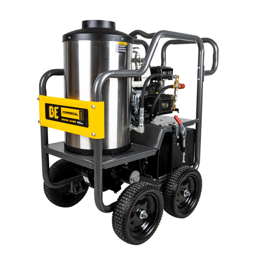 3000PSI 3.0GPM Hot Water Pressure Washer with Honda GX200 Engine and General Triplex Pump - HW2765HG