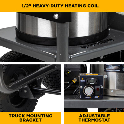 3,600 PSI - 2.5 GPM Hot Water Pressure Washer - HW3665HA