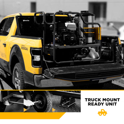 4,200 PSI - 4.2 GPM Hot Water Pressure Washer with Honda GX390 Engine and CP Triplex Pump - HW4213HA