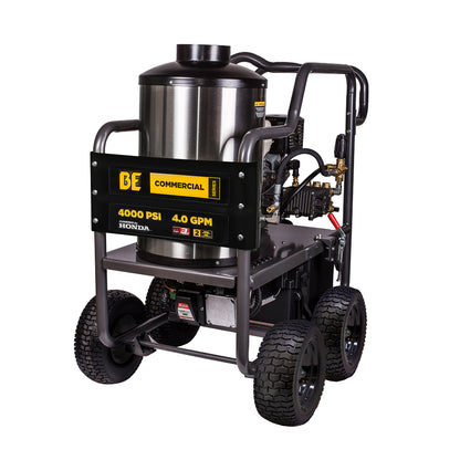4,000 PSI - 4.2 GPM Hot Water Pressure Washer with Honda GX390 Engine and General Triplex Pump - HW4013HG