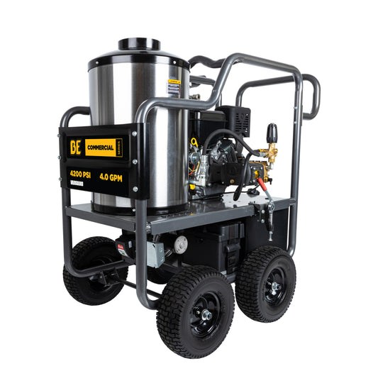 4,200 PSI - 4.0 GPM Hot Water Pressure Washer with Vanguard 400 Engine and AR Triplex Pump - HW4214VA