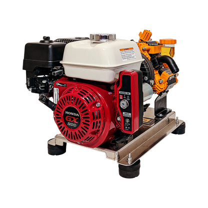 300 PSI 11.0 GPM Gas Gear Drive Commercial Mobile Soft Wash System -  SW1165HEZ