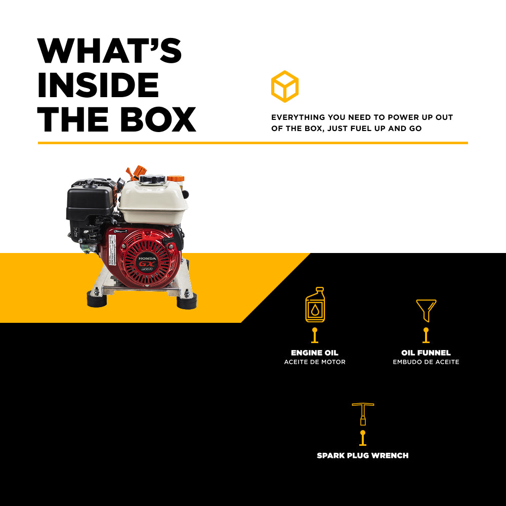 300 PSI 11.0 GPM Gas Gear Drive Commercial Mobile Soft Wash System - SW1165HZ