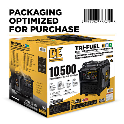 10,500 Watt Digital Inverter Generator - BE10500IT