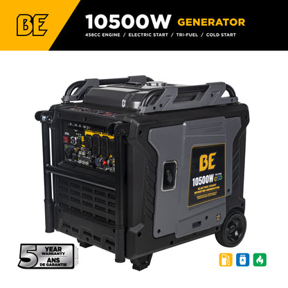 10,500 Watt Digital Inverter Generator - BE10500IT