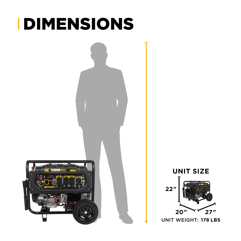 11,000 Watt Generator - BE11000