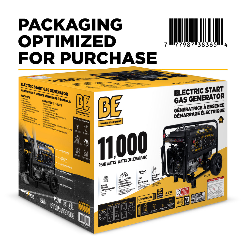 11,000 Watt Generator - BE11000