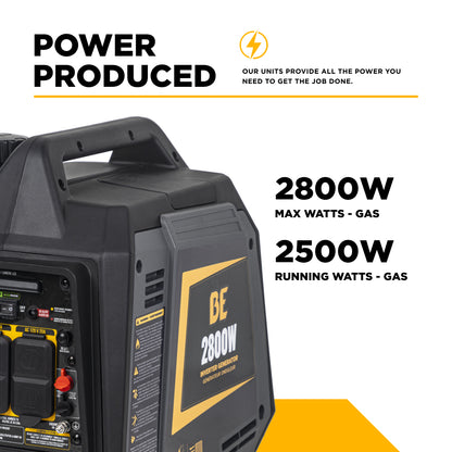 Générateur à onduleur numérique de 2 800 watts