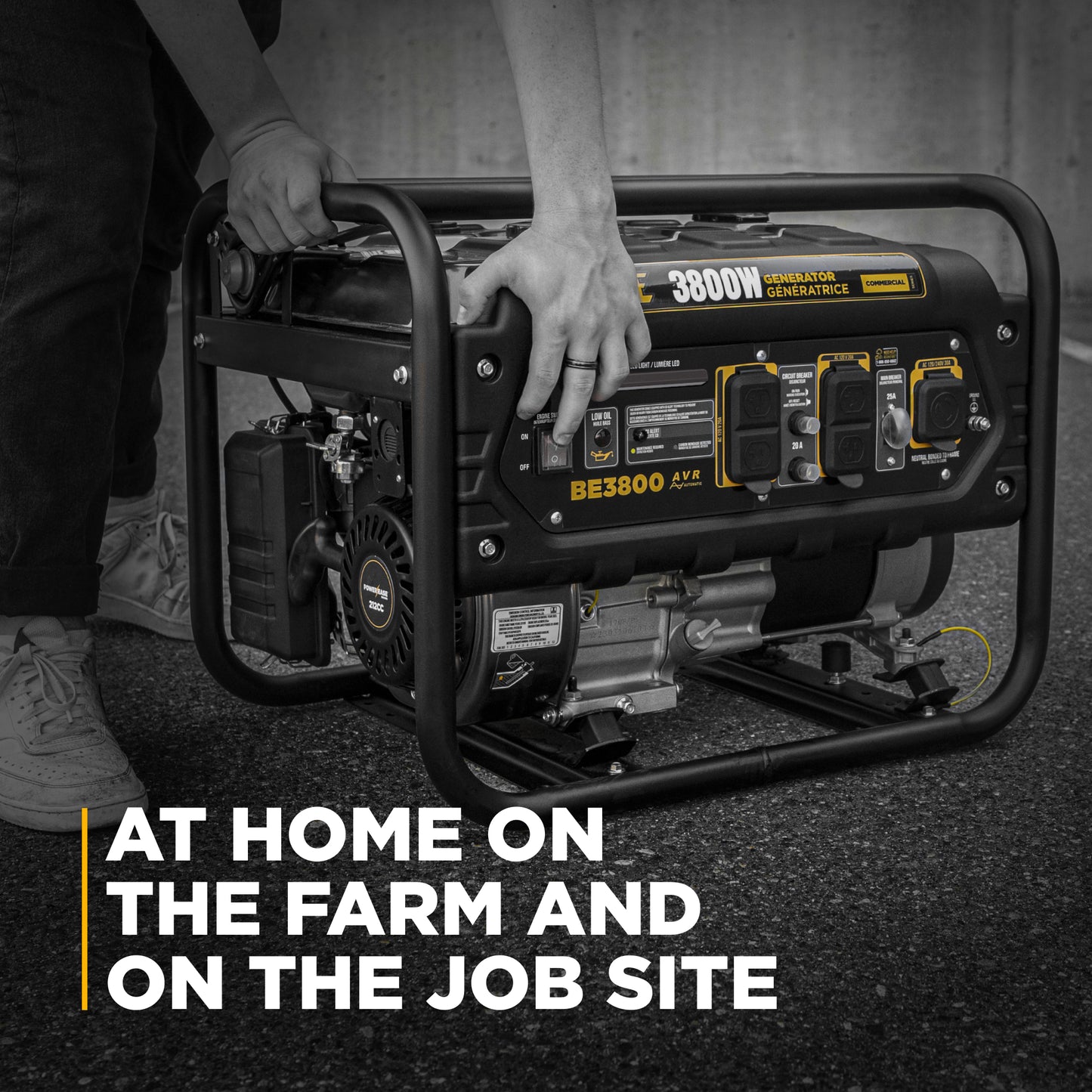 3,800 Watt Generator
