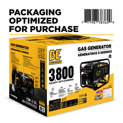 3,800 Watt Generator