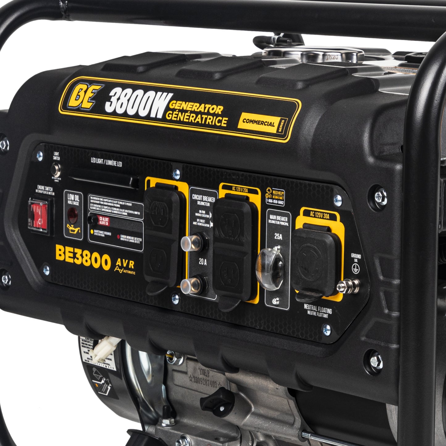 3,800 Watt Generator