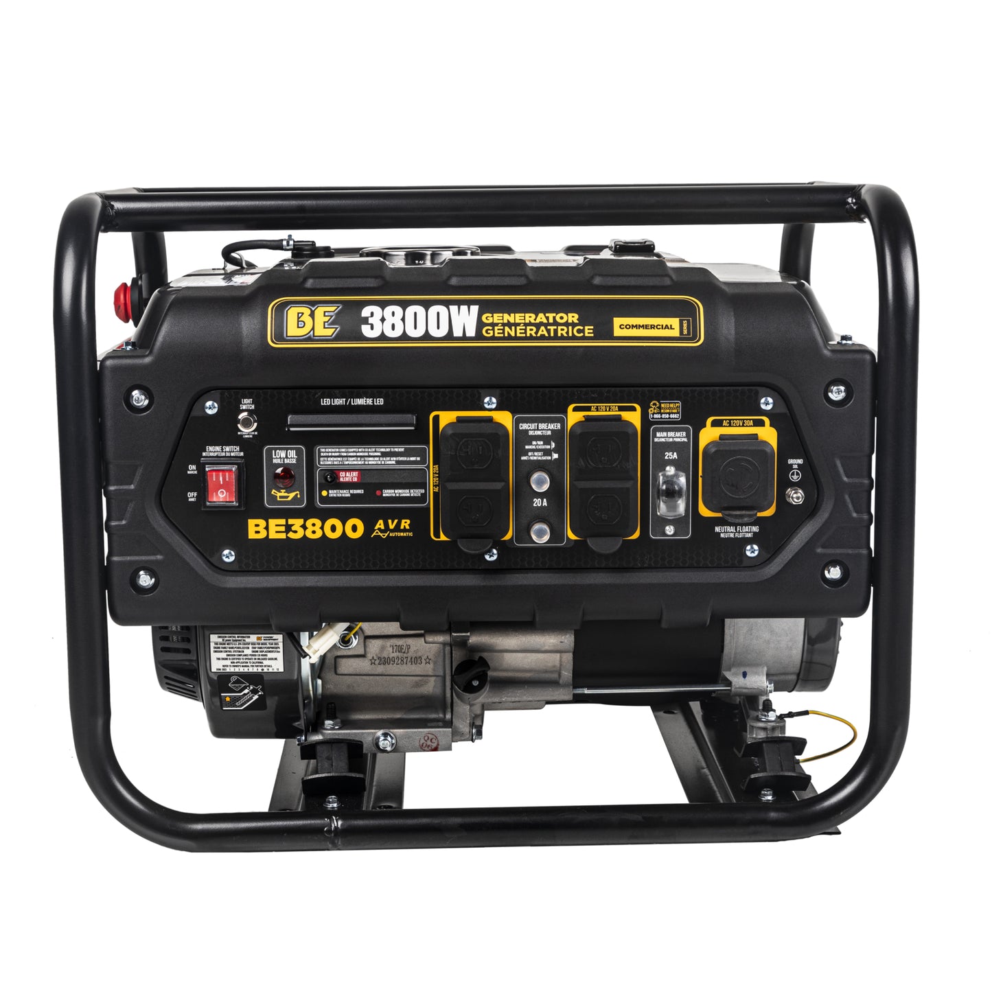 3,800 Watt Generator